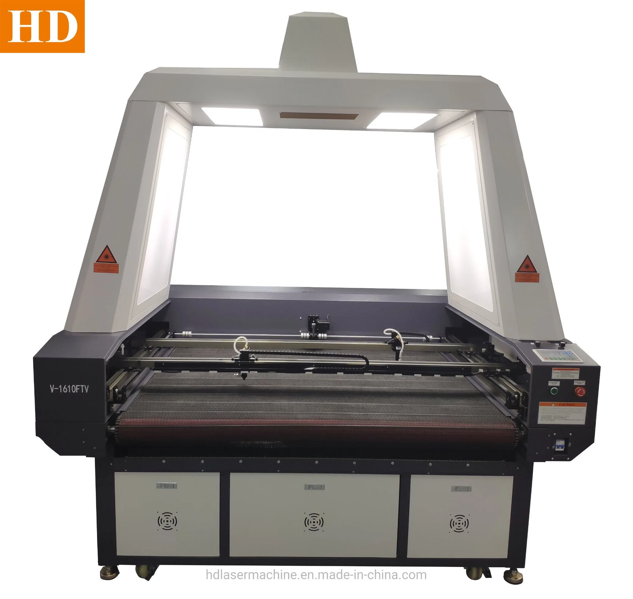 Projection Position Shoe Upper Leather Embroidery Printing Laser Cutting Machine 1610 1410