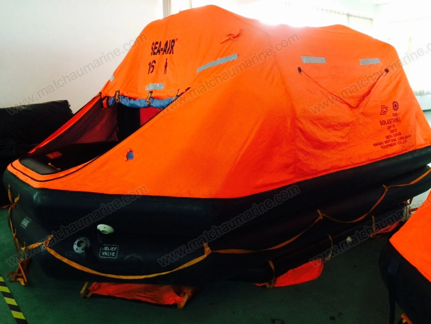 Solas Approved 6 Man Inflatable Life Raft Factory