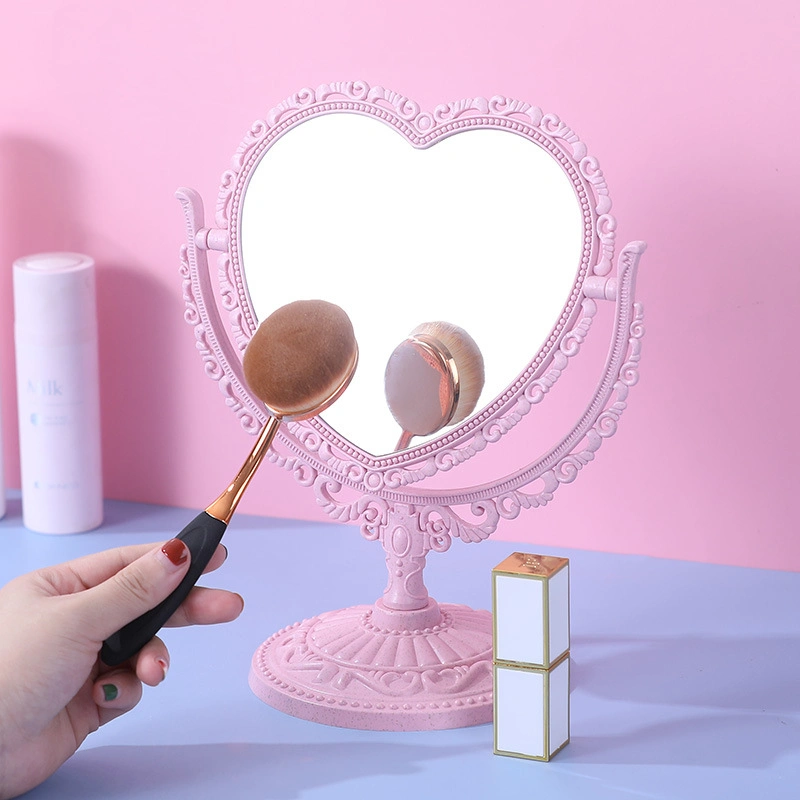 Dos Caras del espejo para maquillaje producto de belleza Espejo Bedroom European-Style