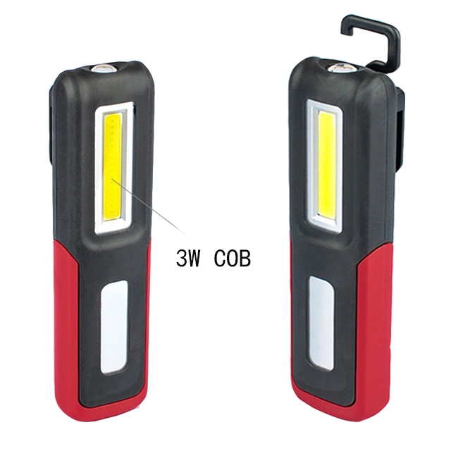 IP54 USB - indicador portátil recarregável - luz LED de inspeção manual de reparação de automóveis Lâmpada portátil 300 lumens, luz de trabalho