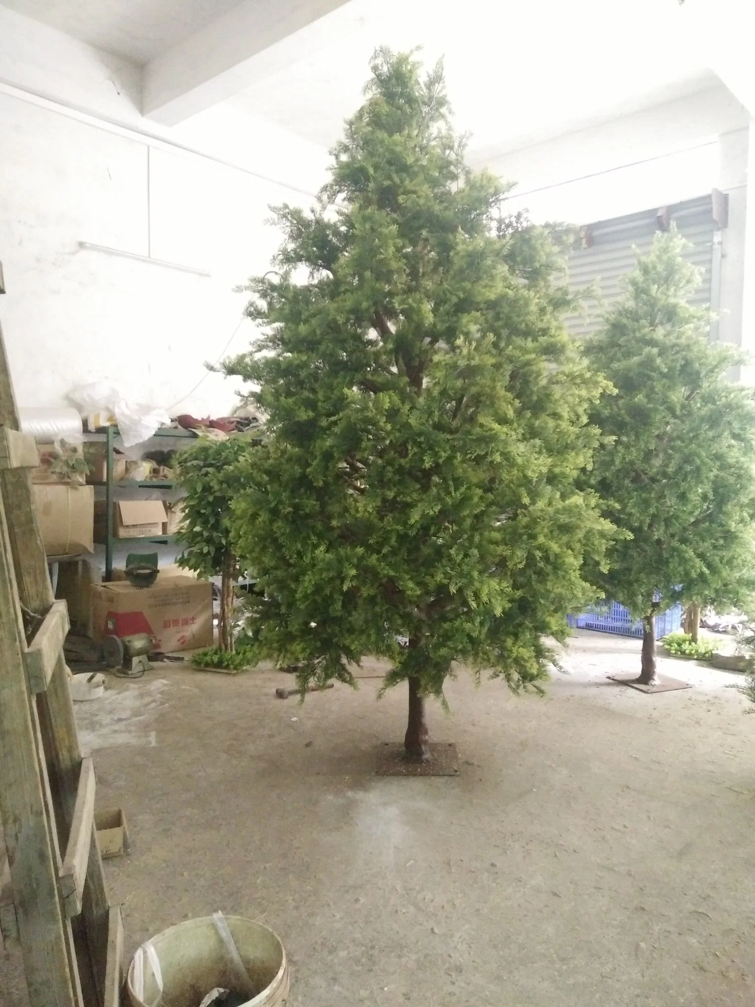 Large Outdoor Artificial Trees Realistic Artificial Christmas Tree Artificial Pine Tree for Decoration