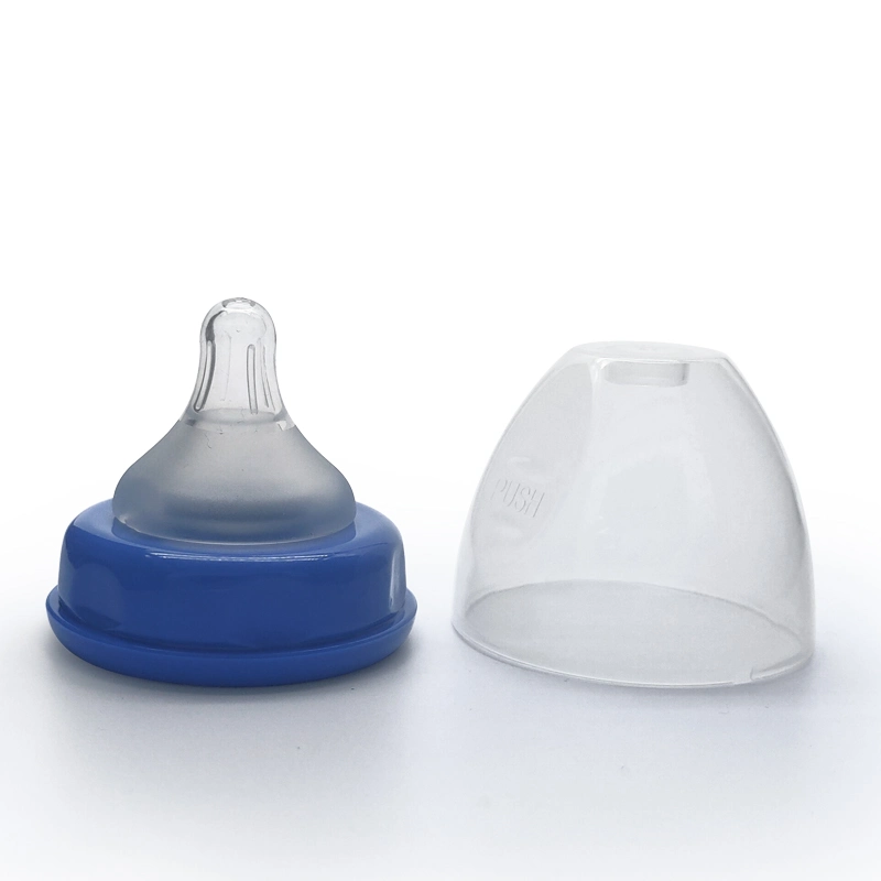 Factory Own Mold Wide Neck Universal Lid Plastic Feeder Baby Bottle