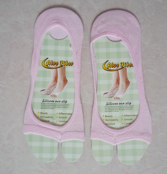 Invisible Socks. Toe Socks, Anti-Slip Socks, Fish-Mouth Socks for Women