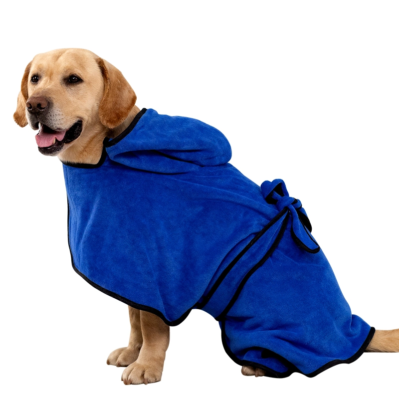 Pet Towel Microfibre Dog Bath Pocket Jacket Vest Design for Dogs