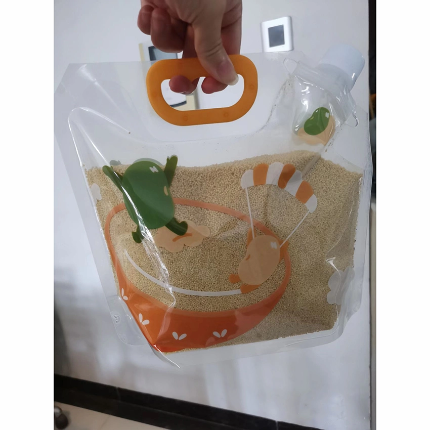 Grain Storage Box Food Grade Kitchen Plastic Sealed Storage Bag Rice Dry Goods Moisture-Proof and Insect-Proof Jar