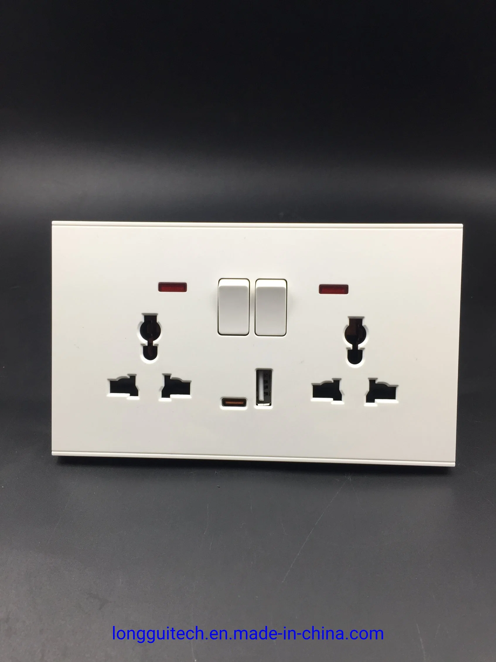 Type C Phone Charger Wall Plate