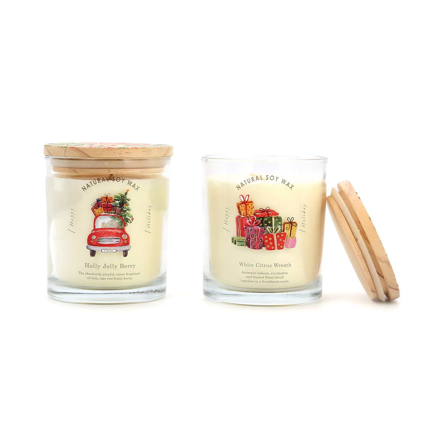 China Aromatherapy Wholesale/Supplier Gift Set Luxury Soy Gift Candle