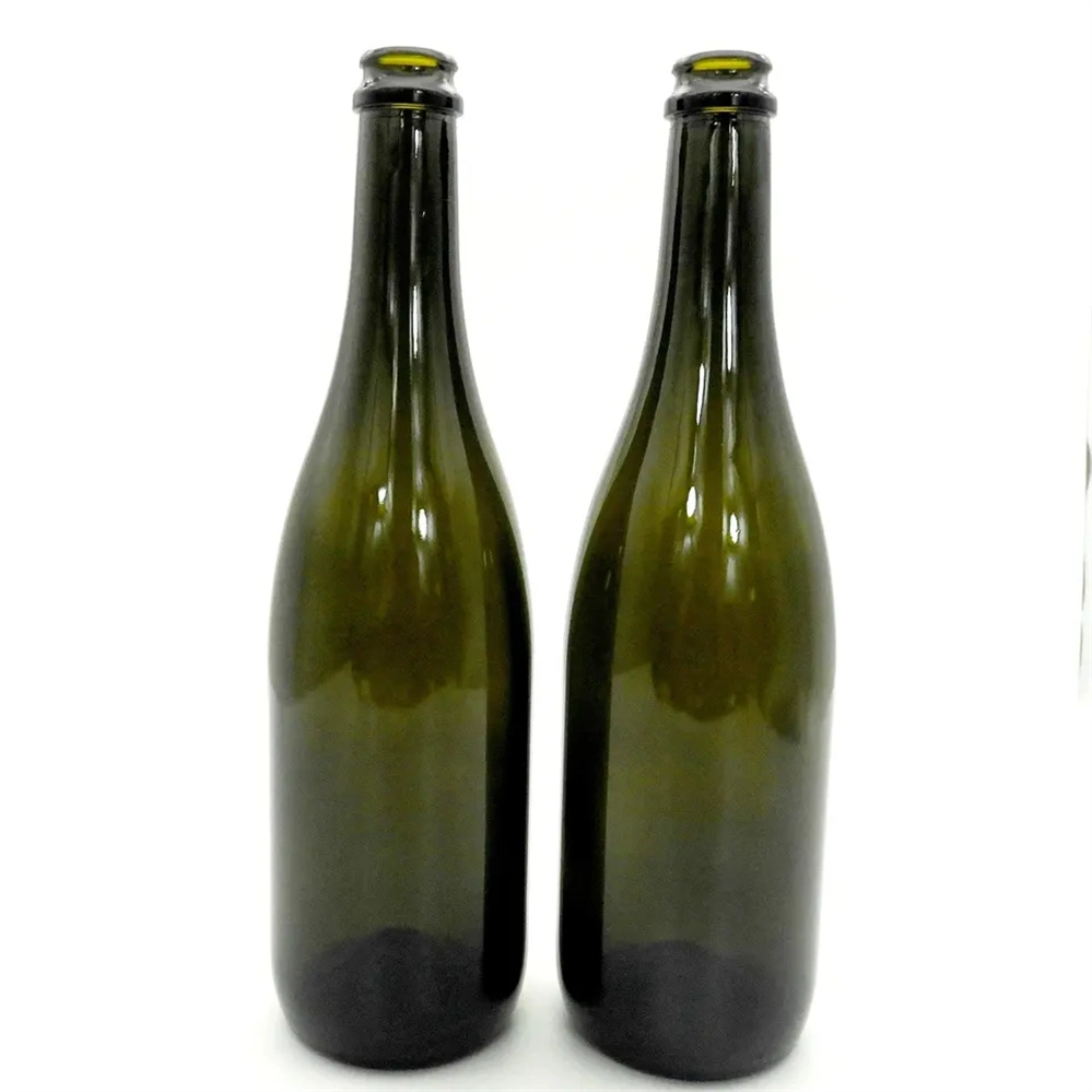 Custom vide bouteille d'huile d'olive de qualité alimentaire 250ml 500ml 750ml 1000ml Mini petit joint de la vis de Bourgogne