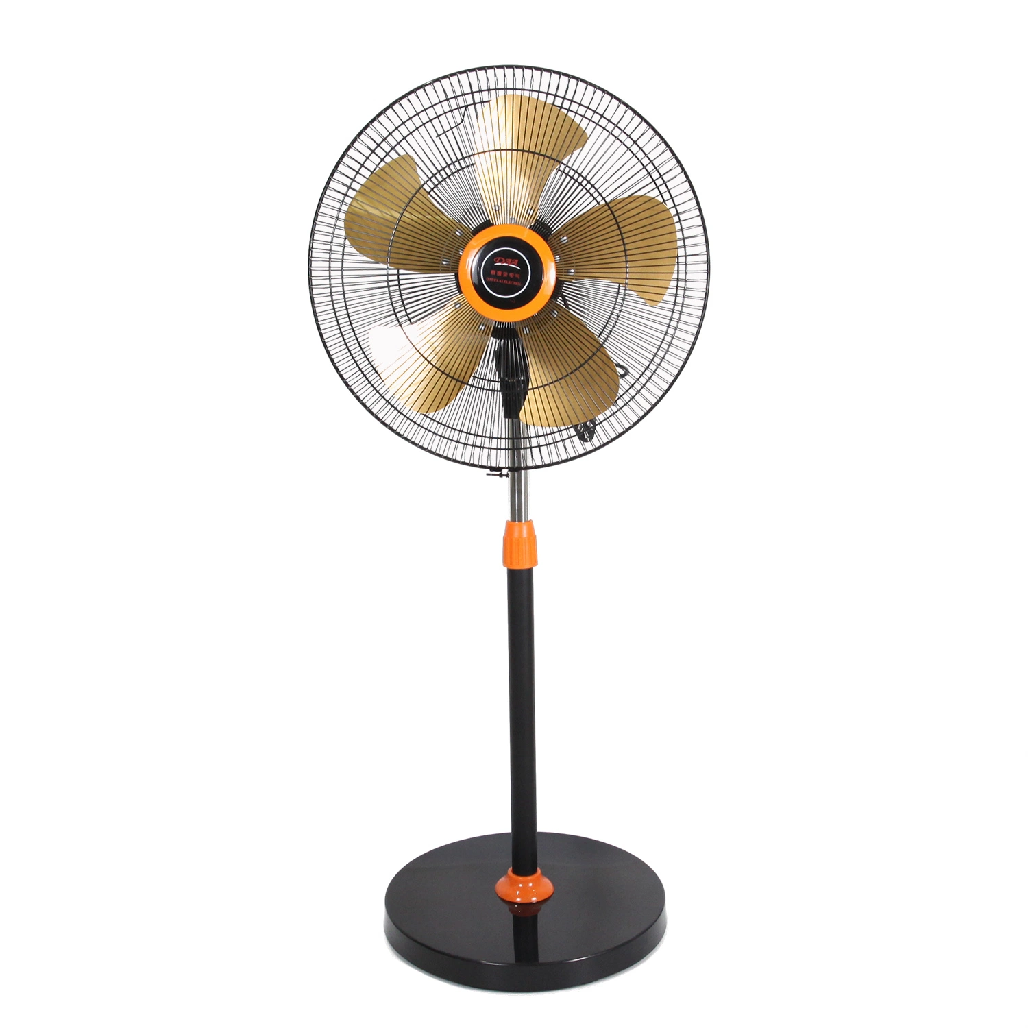 5 Speed Control Adjustable Height Pedestal Electric Fan with Strong Wind Copper Motor