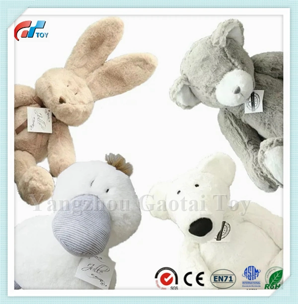 New Toy Soft Polar Bear Plush Bunny Clam Bedtime Duck Toy for Baby