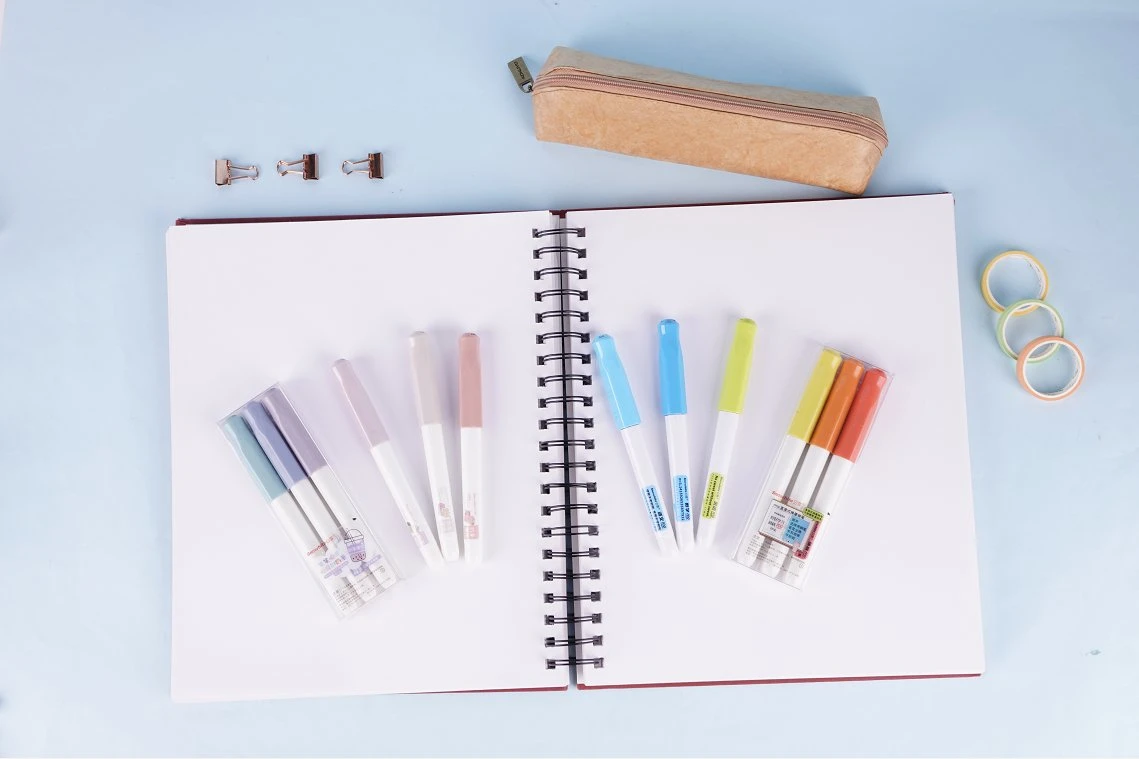 Tout d'alimentation de l'école Satationery Snowhite stylo plume d'encre liquide avec une cartouche couleur assorties de plume de nouvelle conception