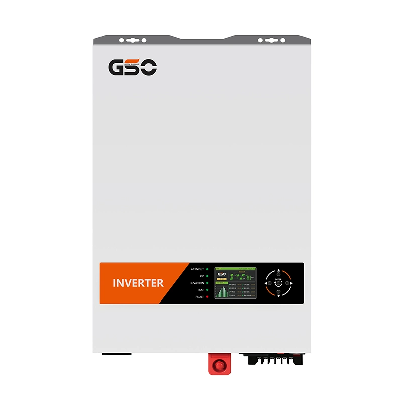 High quality/High cost performance  Hybrid MPPT 5kw Solar Inverter Built in MPPT Solar Controller