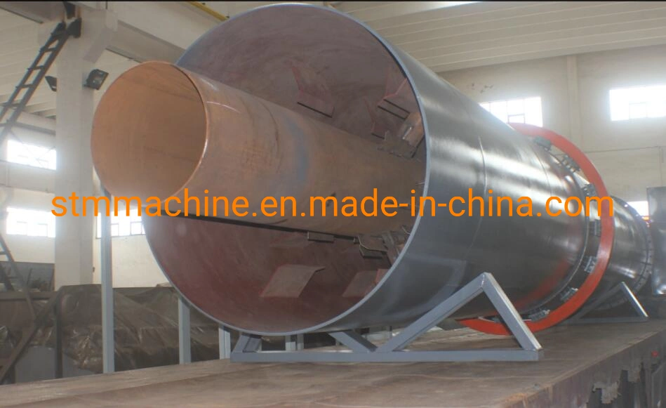 Three Tube Rotary Sand Drying Machine Quartz Sand Dryer Industrial Powder Drying Equipment