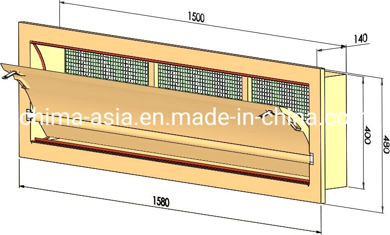 Inlet Air Diffuser Detachable ABS Ceiling High Quality HVAC System