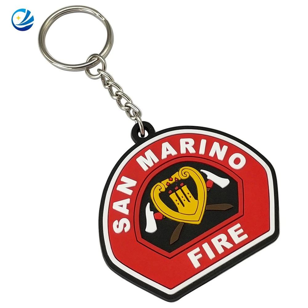 Fabricante de plástico Personalizada Coração Chave Moda Finder personalizados de Natal Loja Dom Keychains floco de comércio por grosso de produtos de Promoção de PVC de fantasia