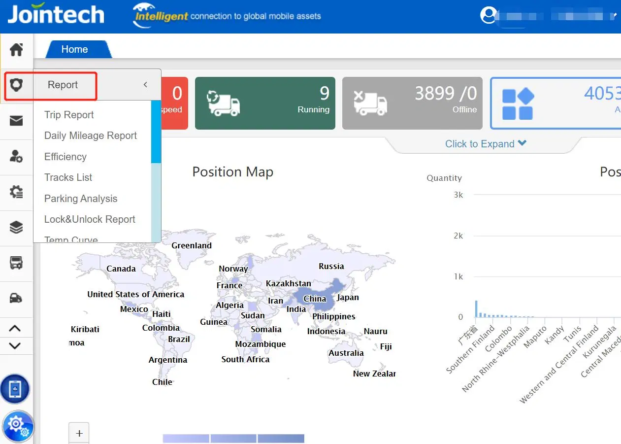 Jointech Free Web Based GPS Server Tracking Software and GPS Locator Platform System