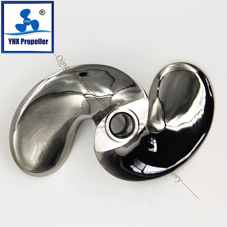 Yhx 2 Blades Stainless Steel Propeller with Factory Supply 6 1/2X4