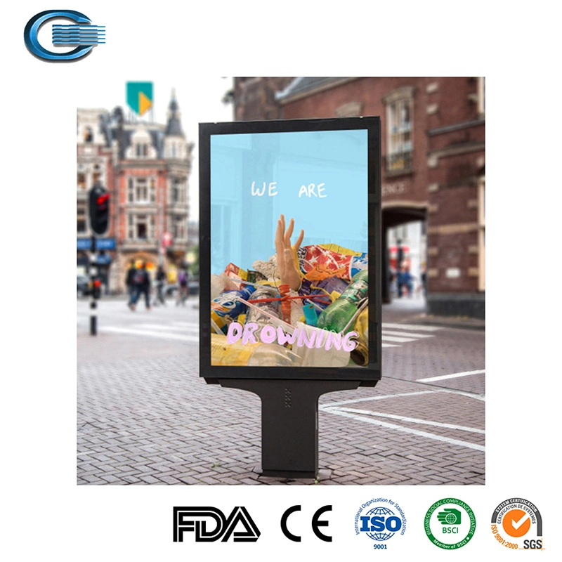 Huasheng Outdoor Waterproof LED Advertising Lightbox Wall