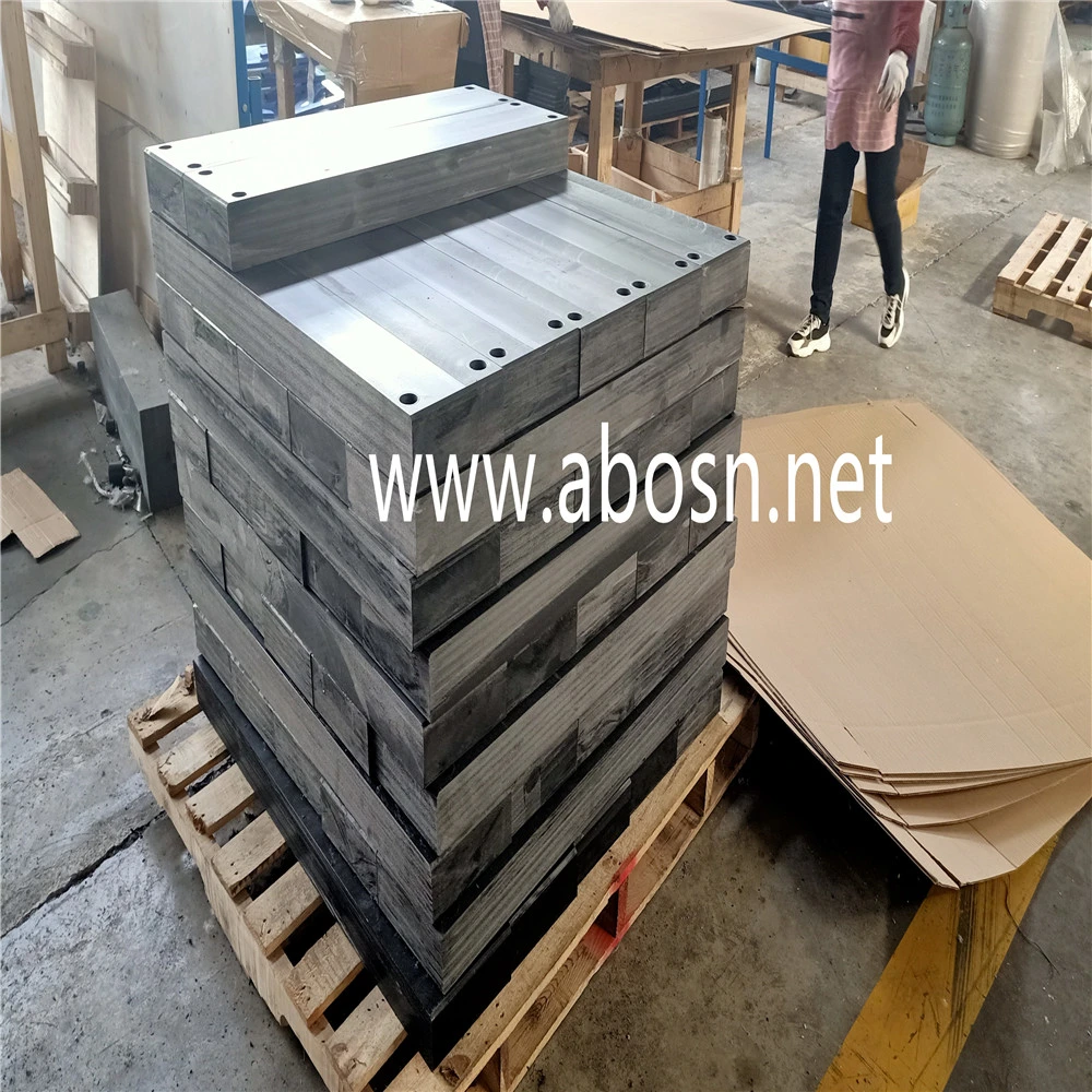 Rolamento de carga pesada China UHMWPE Polyethylene Plastic Railway Sleeper