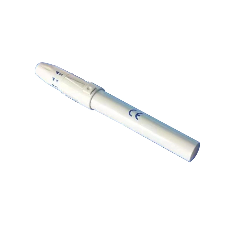 Blood Sampling Device Compatible with Most Lancets Plastic Blood Collection Pen