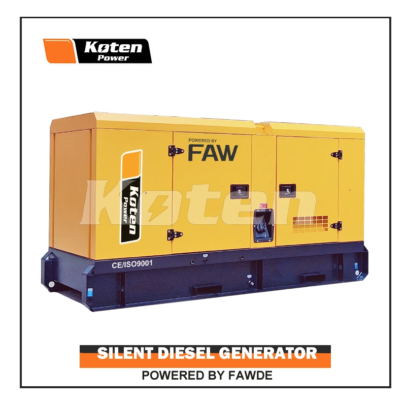 60Hz 220V 3phase 26kw 33kVA Fawde Engine Electric Silent Diesel Power Generator