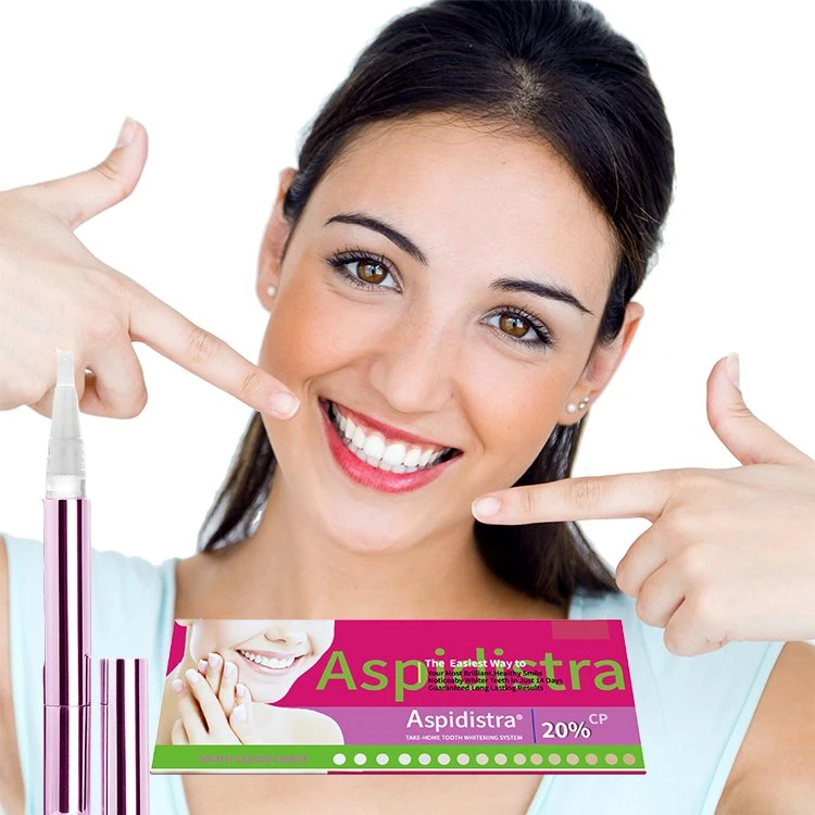 Conveniente sabor múltiplo 1.2 ml Remova o gel Stains Plaque Care China Caneta de branqueamento dentário uso de escritório de etiquetas privadas