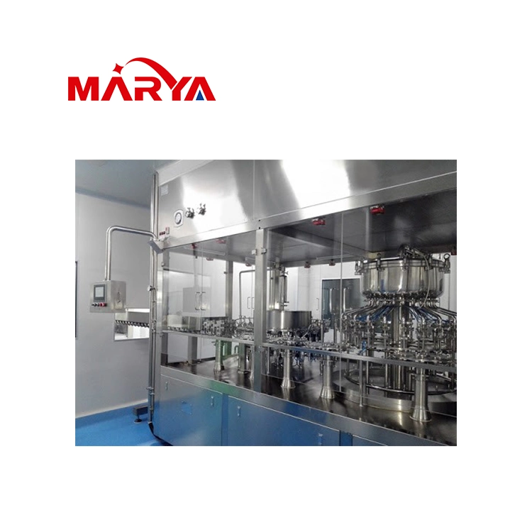 Marya Automatische Sterile Laborglasflasche Normale Salzfüllmaschine 1000-21000bph