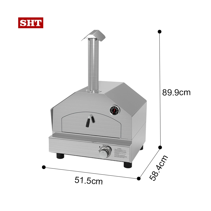 800 Degree Outdoor Pizza Oven Pizza Maker Oven Outdoor Pizza Oven & BBQ Kit at Home