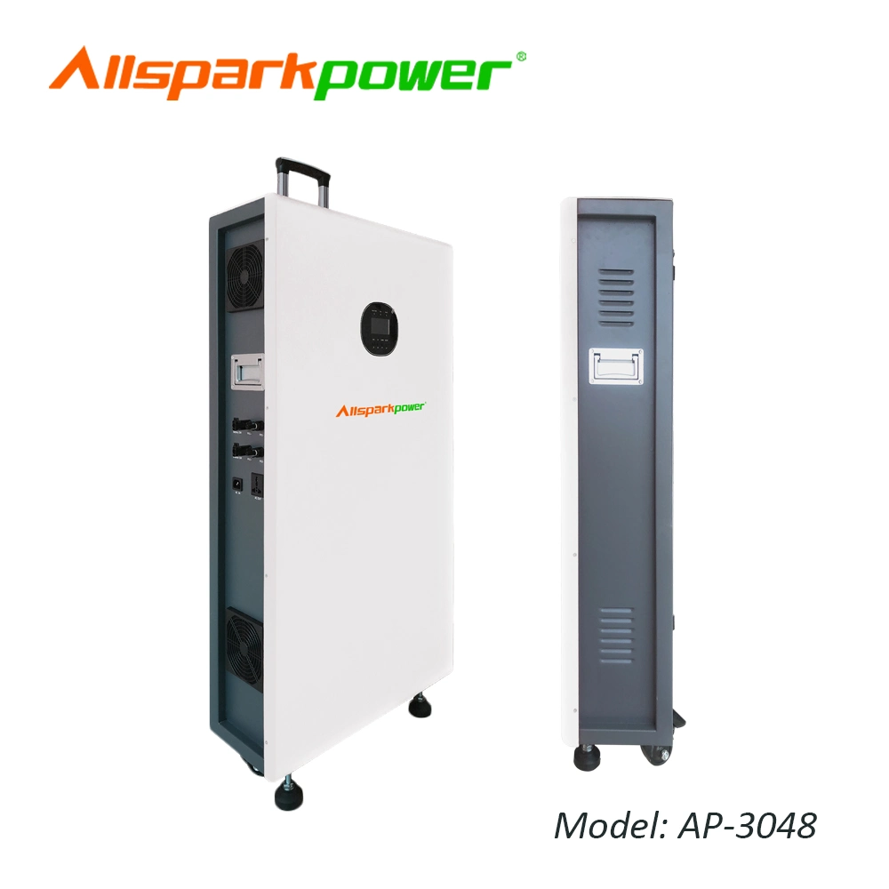 Allsparkpower tout-en-un 3 kw de charge avec capacité de batterie 4.8Kwh Offgrid Solar Power System Home