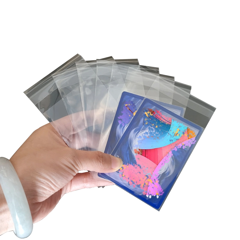 Hot Sale Perfect Customizable Fit Graded Card Sleeves Resealable Bags Hold Game Card Sets