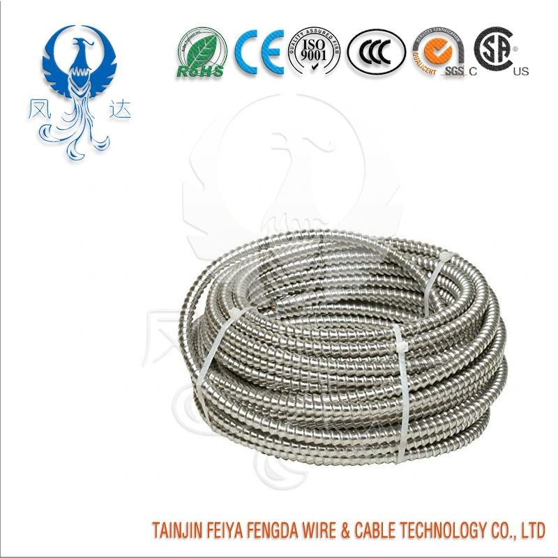 Type AC90 Acwu90 Mc Interlocked Aluminum Armored Electric Wire Bx