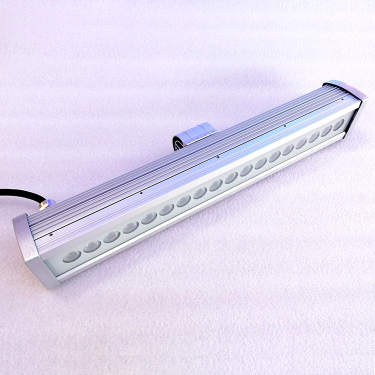 Aluminum 18W 24W 36W LED Wall Washer Light Outdoor Building Lighting Landscape Strip Lamp