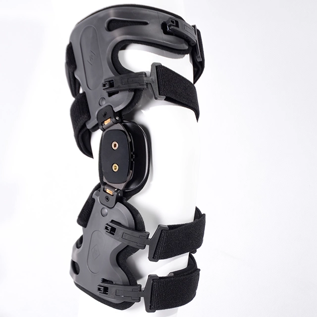 Health Care Medical Knee Brace Angle Adjustable Knee Support Brace Orthosis Knee Brace