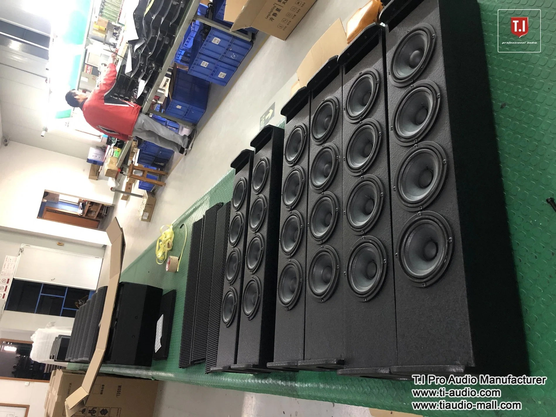 Система активной аудиосистемы T. I PRO Audio Column Line Array PA System