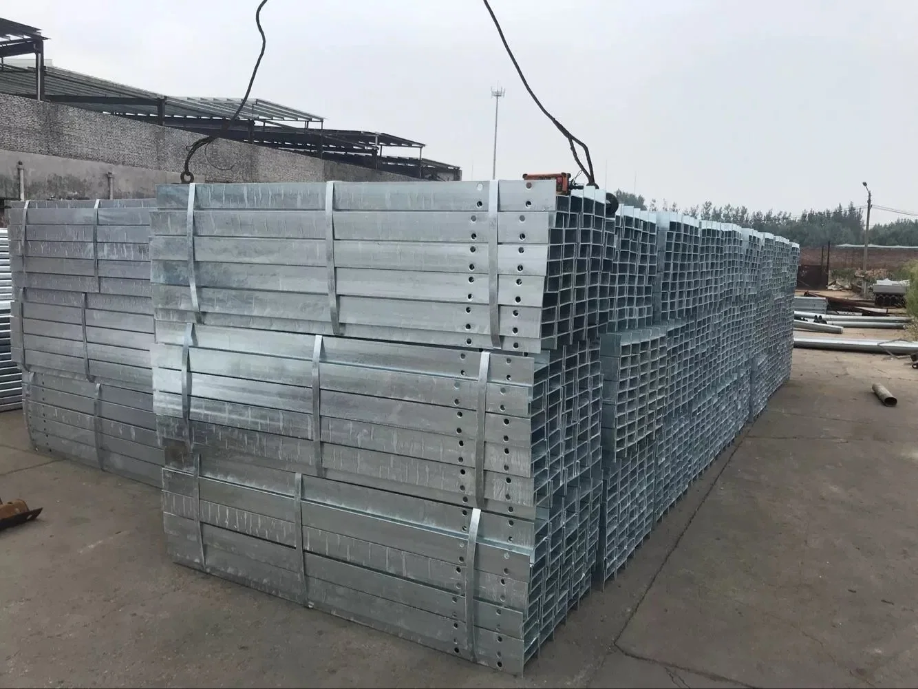 American Standard Hot Dipped Galvanized Highway Guardrail I Post