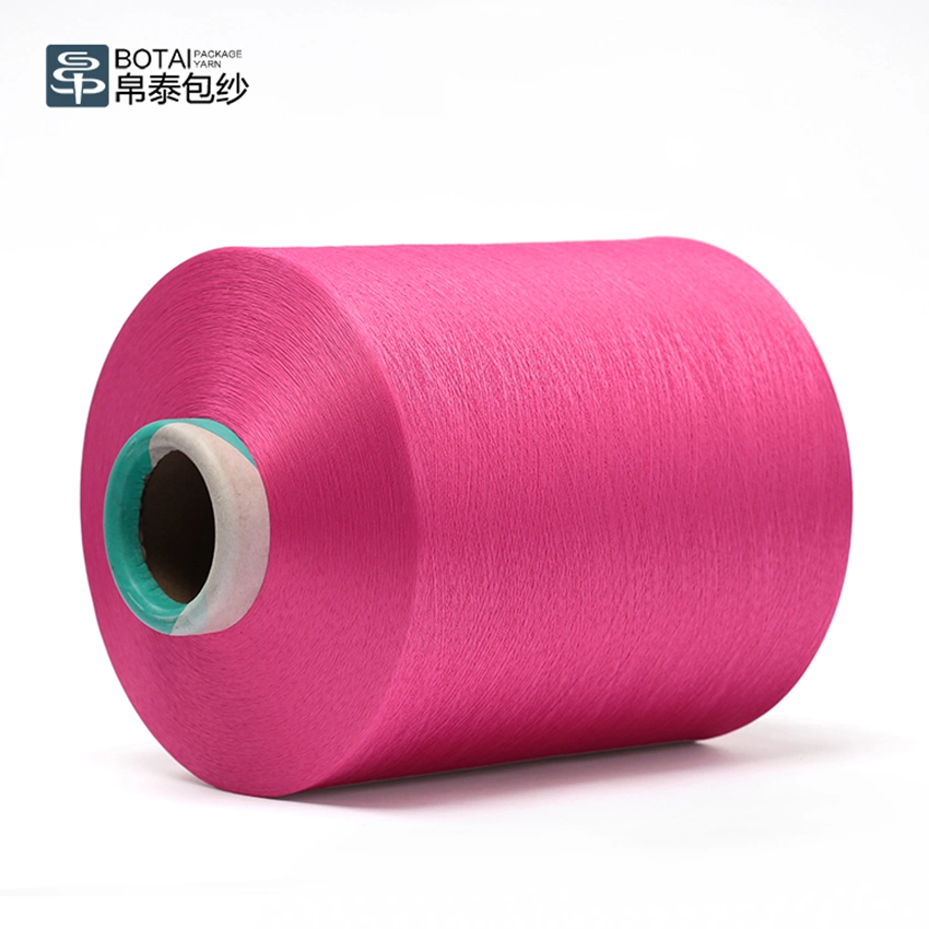 Seamless Dope Dyed Spandex Yarn Polyester Acy for Garment