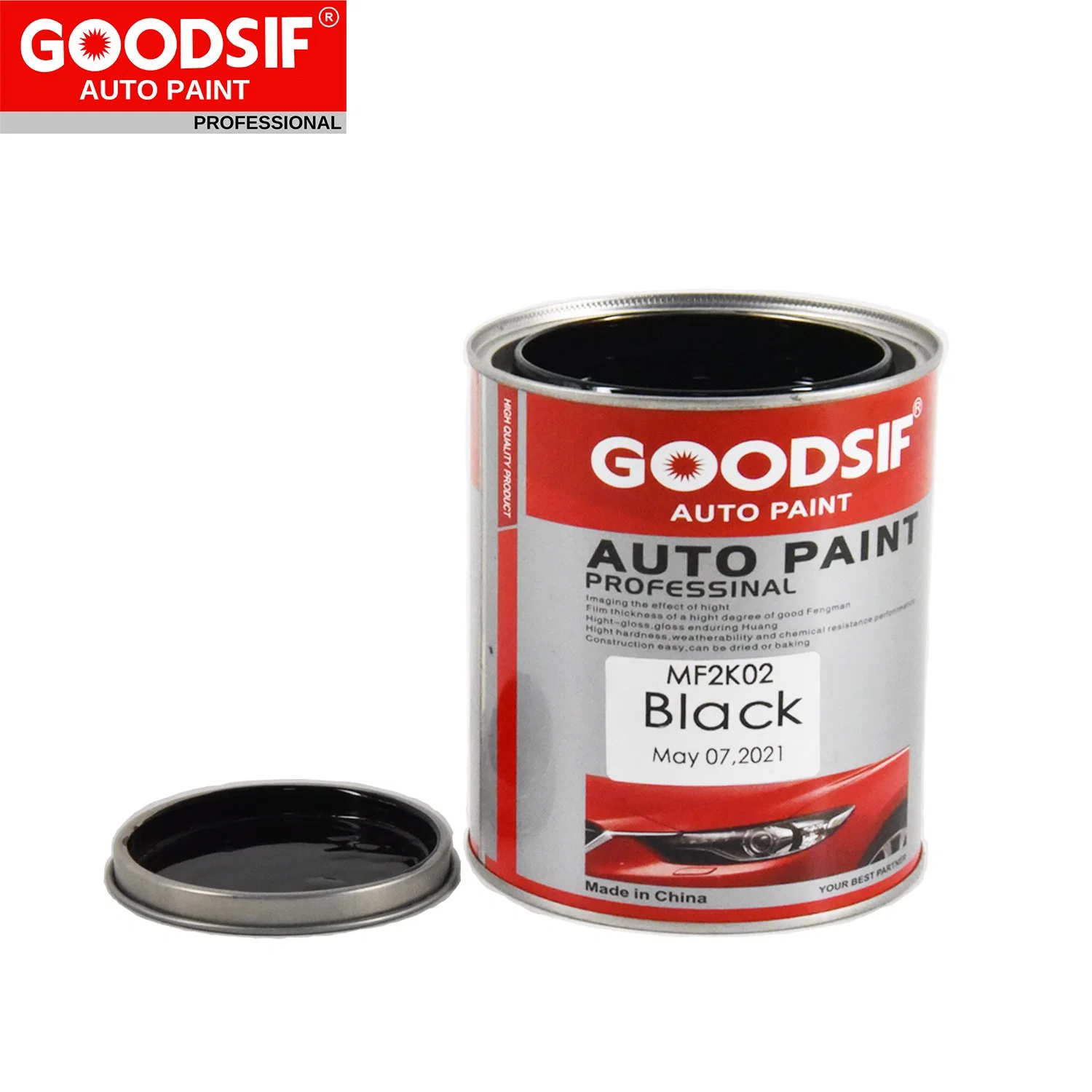 Topwings Chemical Automotive Paint Factory Prix de gros Auto de haute qualité Refinissez la peinture acrylique pour voiture d'occasion