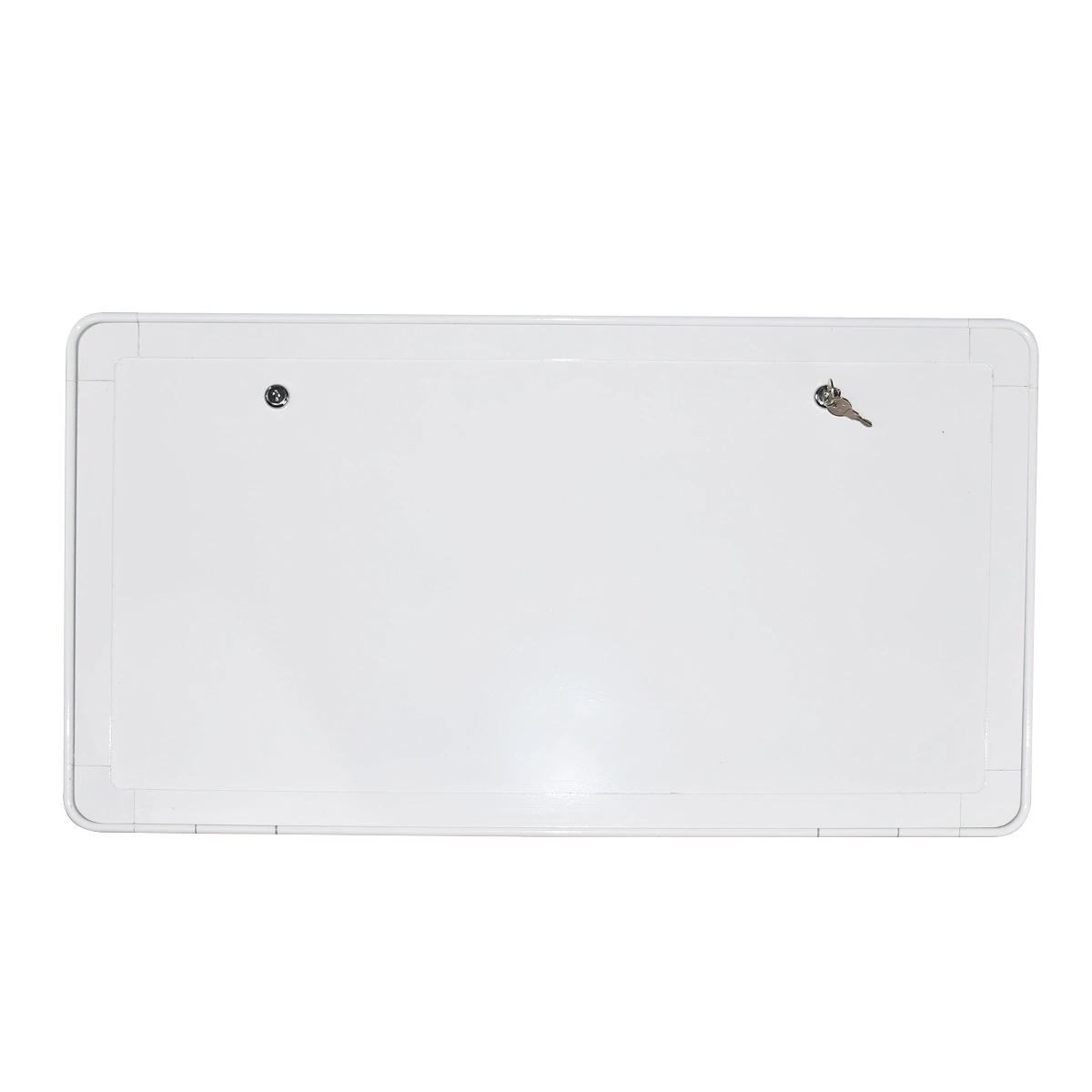 Los campistas de aleación de aluminio accesorios mesa de comedor al aire libre, Plegado colgantes exterior blanco y negro, RV Ficha colgante externos