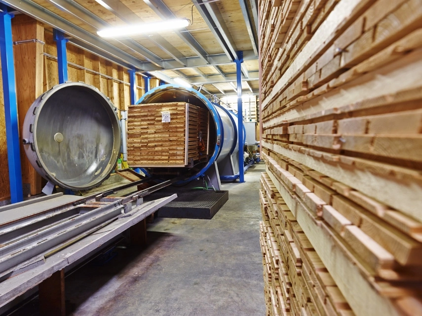 Bois cuve sous pression de la machine de traitement du bois autoclave d'imprégnation sous vide (SN-MGF-2200-12500)