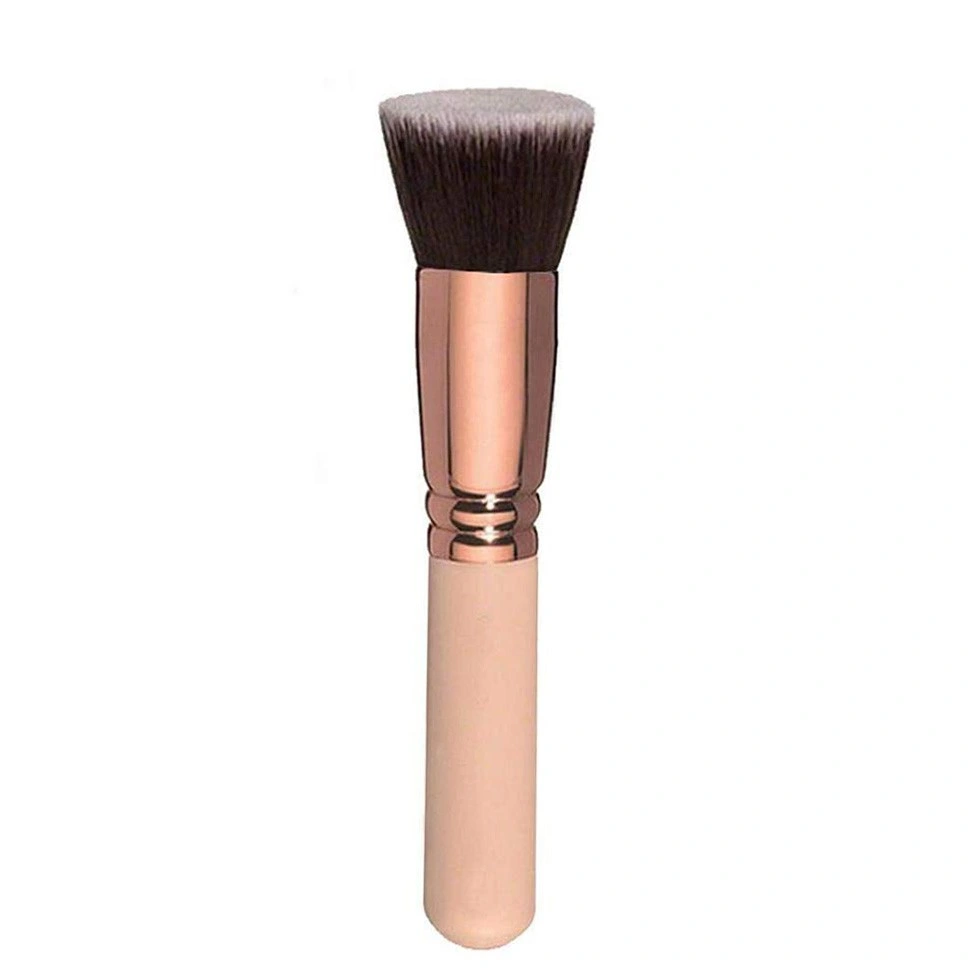 Individual Flat Top Foundation Brush Private Label Makeup Face Brush Cosmetic Brush