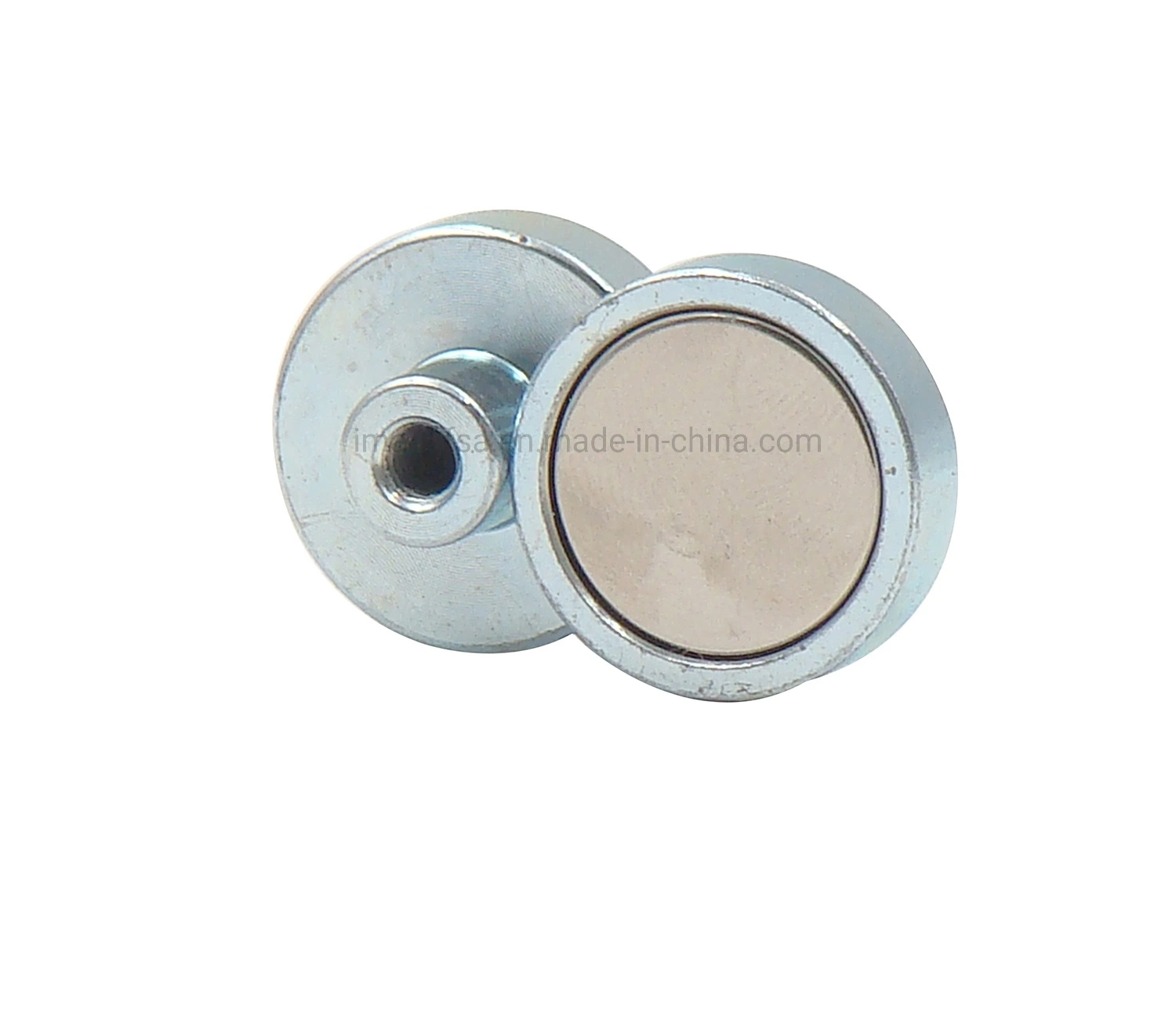 Strong Permanent Neodymium Deep Stud Pot NdFeB Magnet with Internal Thread