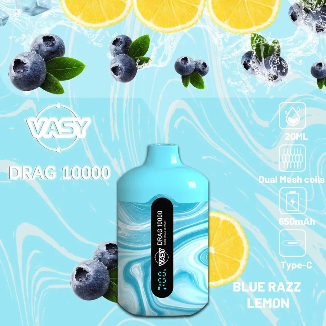 Vasy Drag 10000 Puff Zbood Personalized Snus Mini Cup 12K/10K/20K Supreme Epic+ V2 Atomizer Disposable/Chargeable Vape