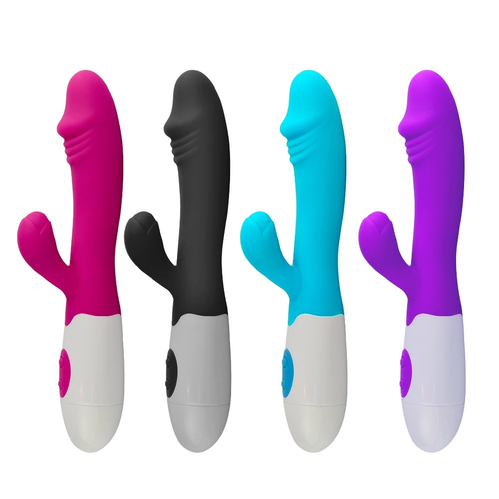 China Manufacturing Sex Toys G-Spot Rabbit Vibrator Women 10 Speeds Adult for Female Women Vaginal Masturbating