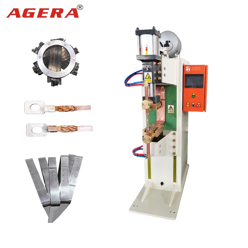 Long Arm 2+2mm Galvanized Sheet Handheld DC Spot Welding Machine