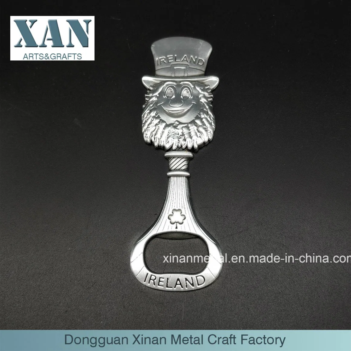 The Factory Wholesale/Supplier Dolphin Zinc Alloy Metal Enamel Bottle Opener