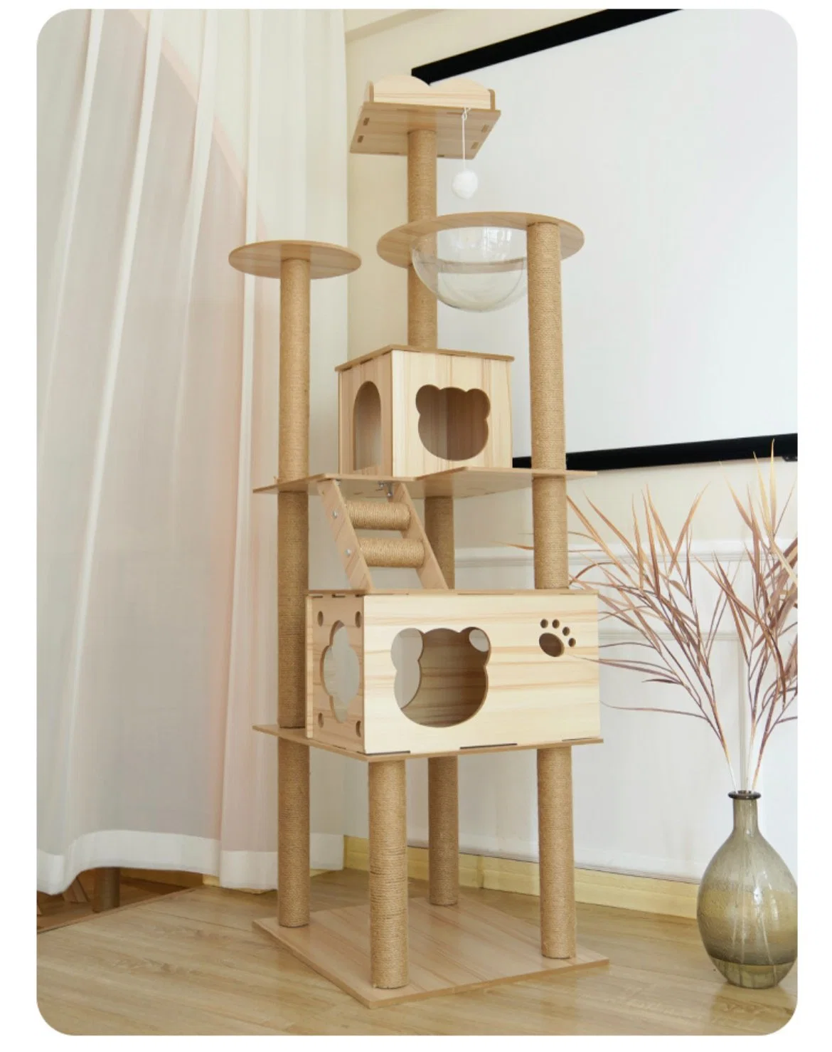 Estructura de escalada de gato, plataforma de salto de gato, juguetes para mascotas