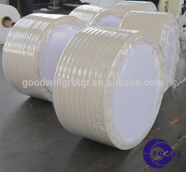 Chinese Manufacturer High Quality 100% Virgin Wood Pulp Black&Blue 45GSM/48GSM/55GSM Thermal Paper Jumbo Rolls