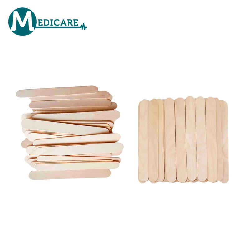 Disposable Wooden Waxing Makeup Spatula for Cosmetic