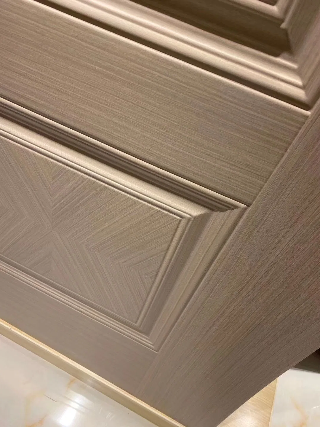 Simple Design Interior Room Wood Door MDF PVC Melamine Surface Door