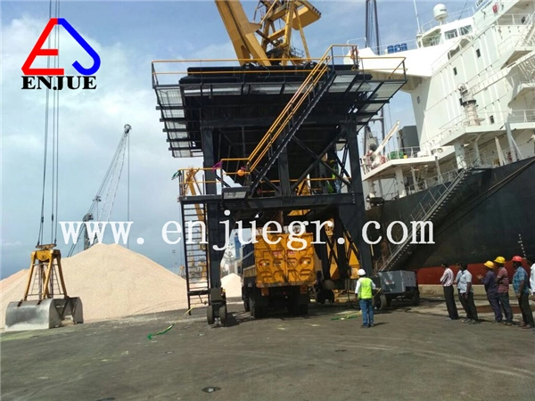 Shanghai Enjue Fixed Type Water Spray Mist Dedusted Hopper for Coal